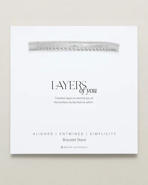 LAYERS OF YOU BRACELET STACK