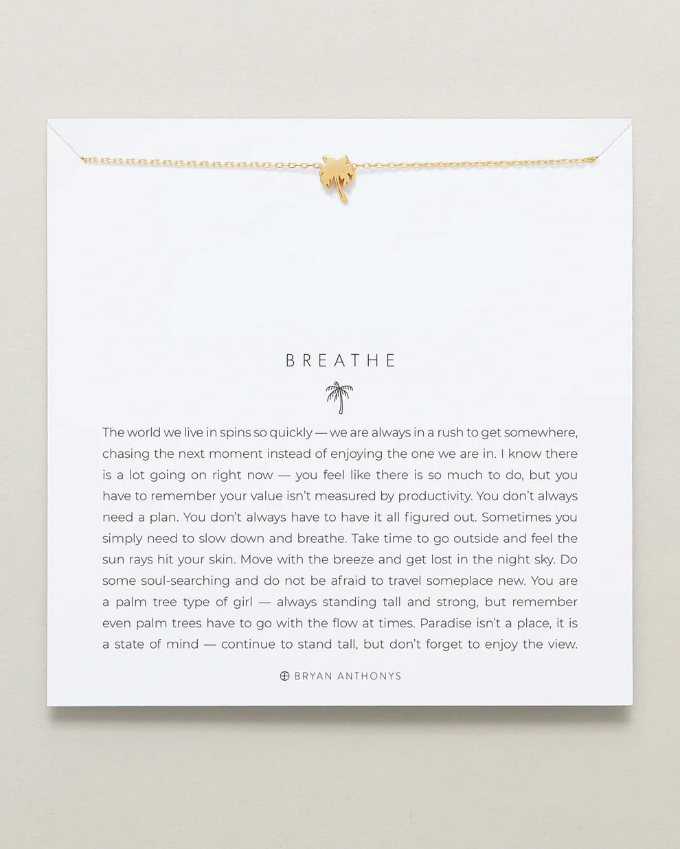 BREATHE ICON NECKLACE