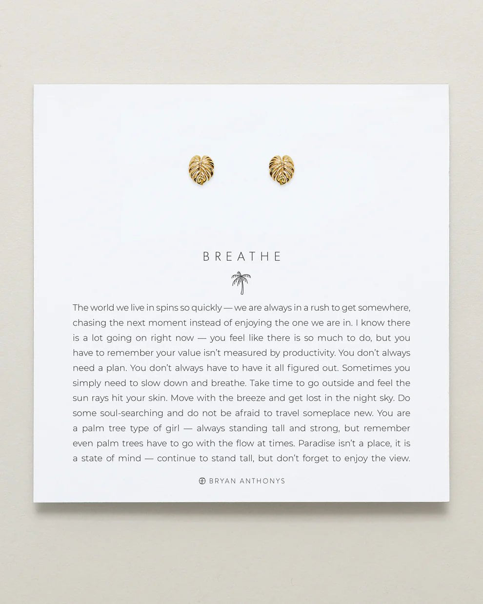 BREATHE STUD EARRINGS