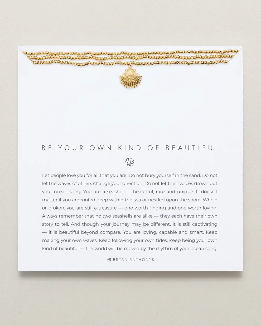 BE YOUR OWN KIND OF BEAUTIFUL STATEMENT CHOKER
