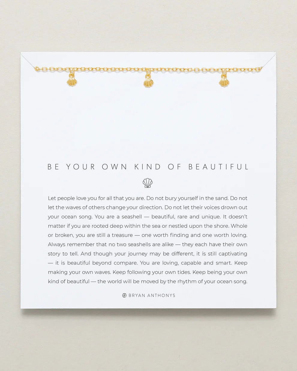 BE YOUR OWN KIND OF BEAUTIFUL NECKLACE