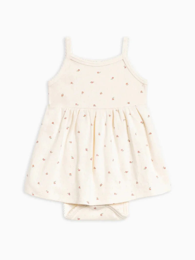 Soleil Pointelle Bodysuit Dress