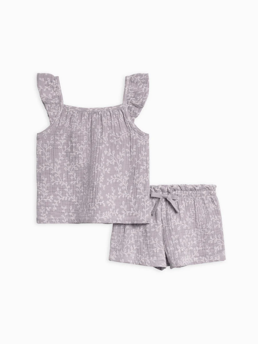 Nora Muslin Tank and Short Set