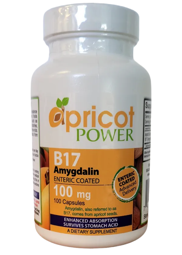 100mg B17 Capsules [Enteric Coated]