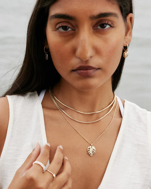 Breathe Silver Pendant Necklace