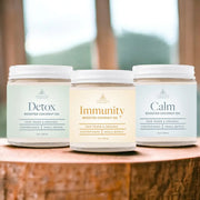 Coconut Sugar Scrub Detox, Immunity, Calm Trio