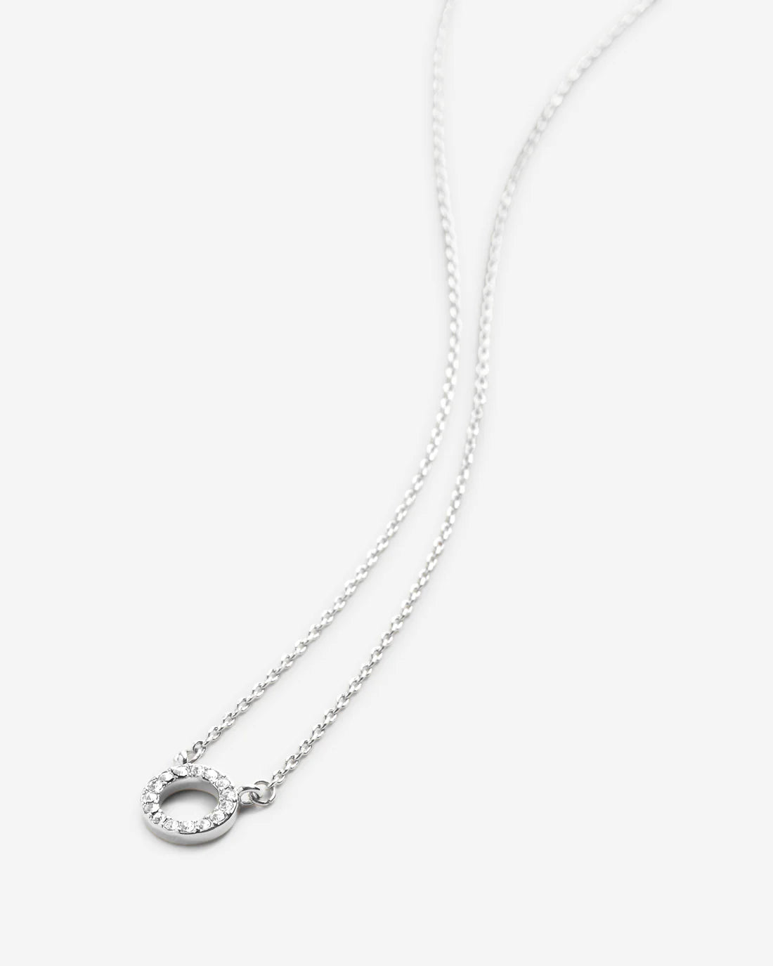 Family Silver Dainty Necklace