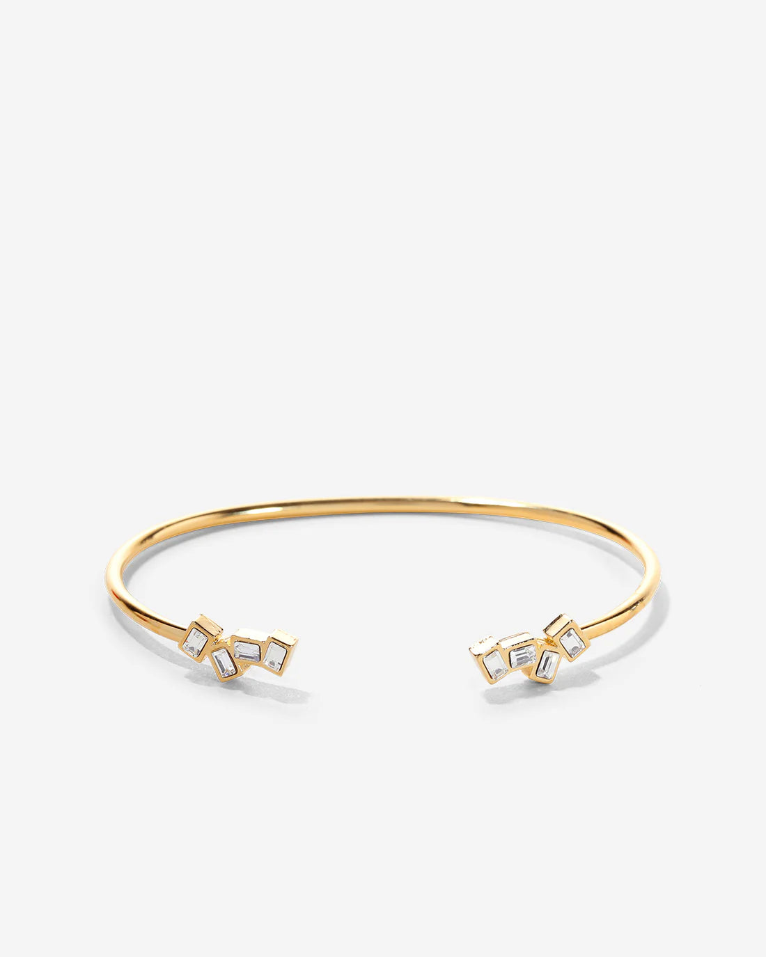 Beautifully Broken Gold Cuff Bracelet
