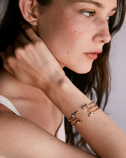 Beautifully Broken Gold Cuff Bracelet
