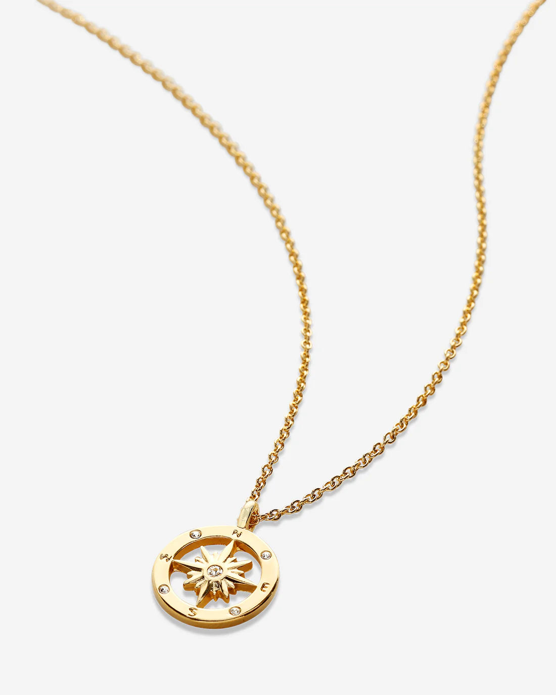 Never Lost Gold Pendant Necklace