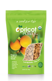Turkish Organic Bitter Raw Apricot Seeds - 16 oz.