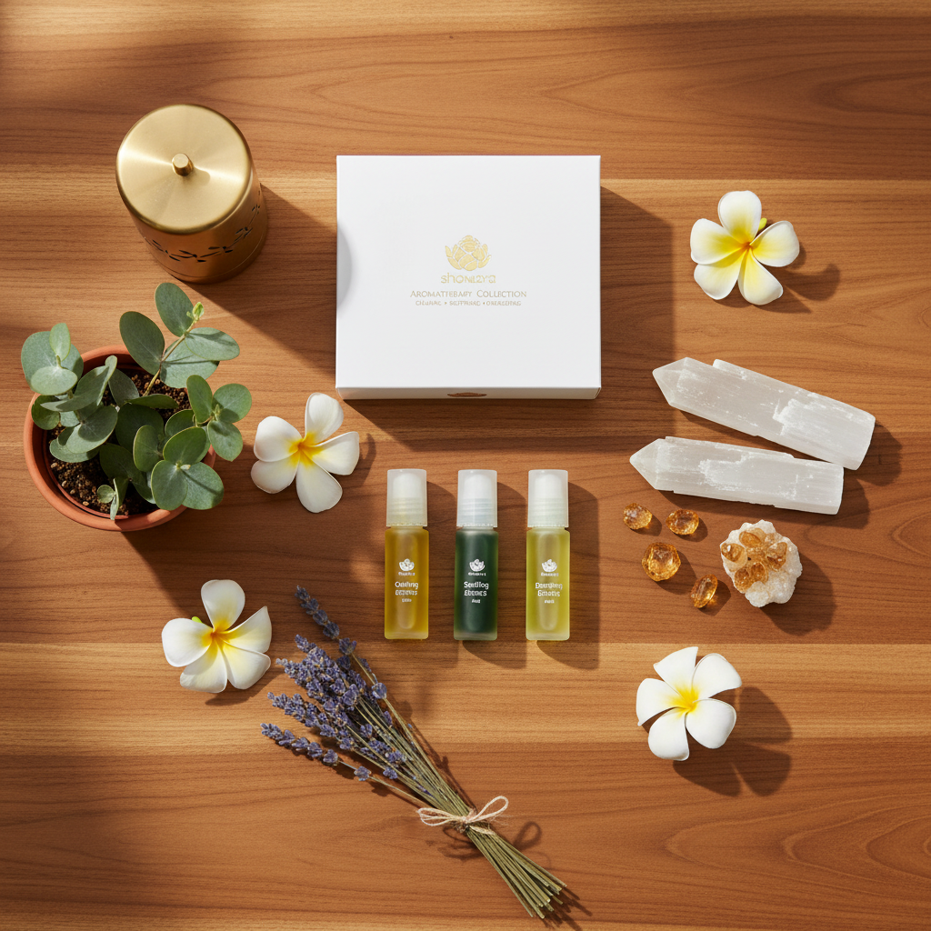 Aromatherapy Collection - Tropical Flat Lay