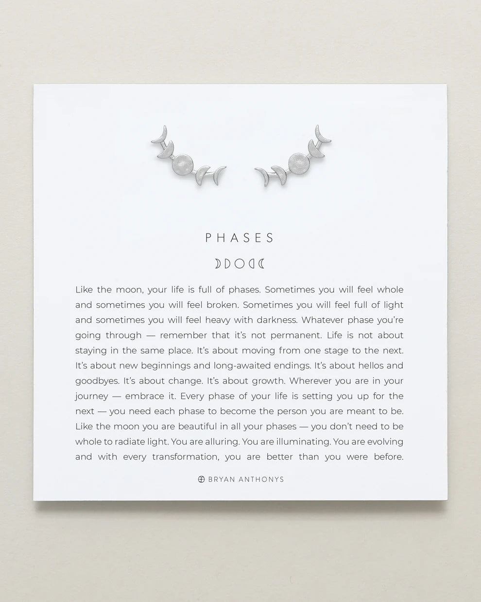 PHASES EARRING CLIMBERS