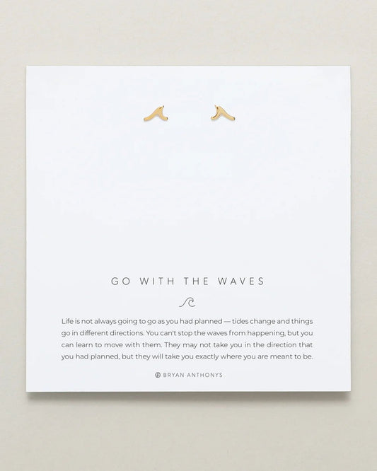 GO WITH THE WAVES EARRINGS