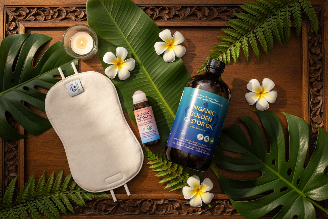 Castor Oil Detox Essentials Bundle