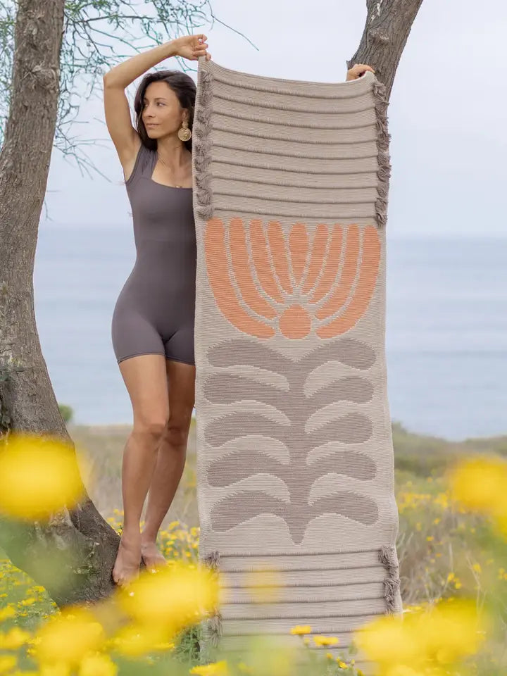 OKO Living Organic Solar Flower 7MM Yoga Mat