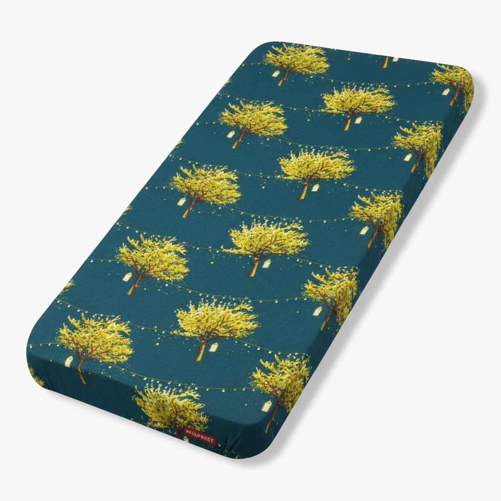 Firefly Crib Sheet Mockup