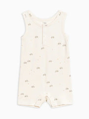Nile Romper with chic design and lightweight fabric for comfort.