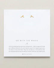 GO WITH THE WAVES EARRINGS - Natureworks Design