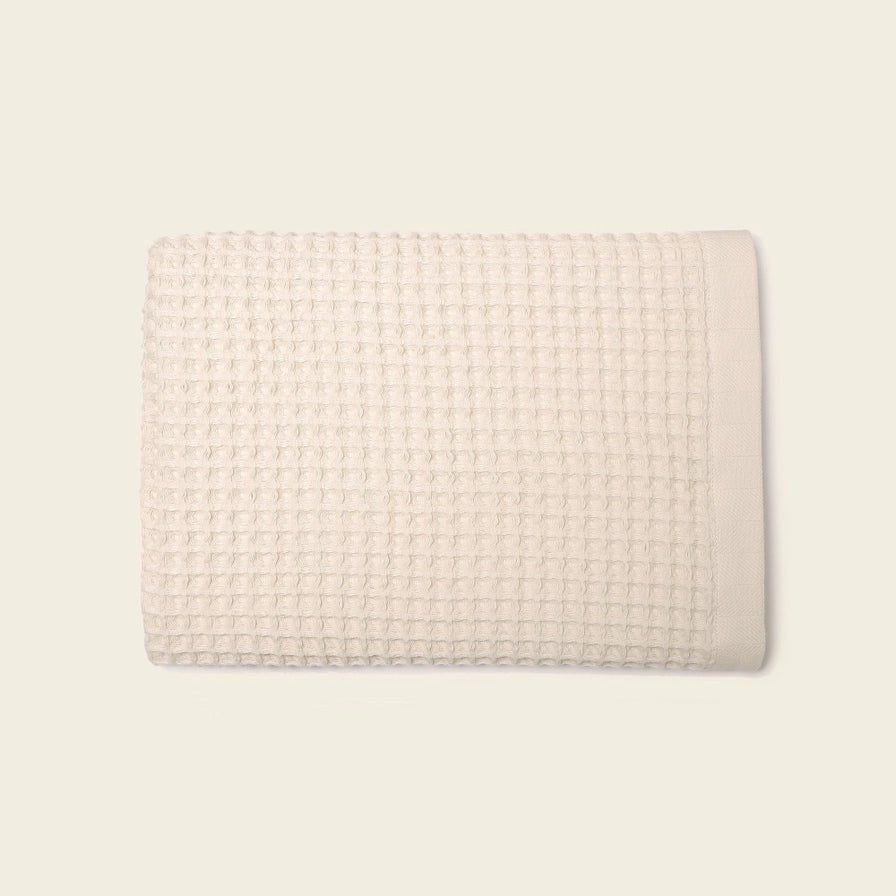 Organic Weightless Waffle Bath Towel - Natureworks Design