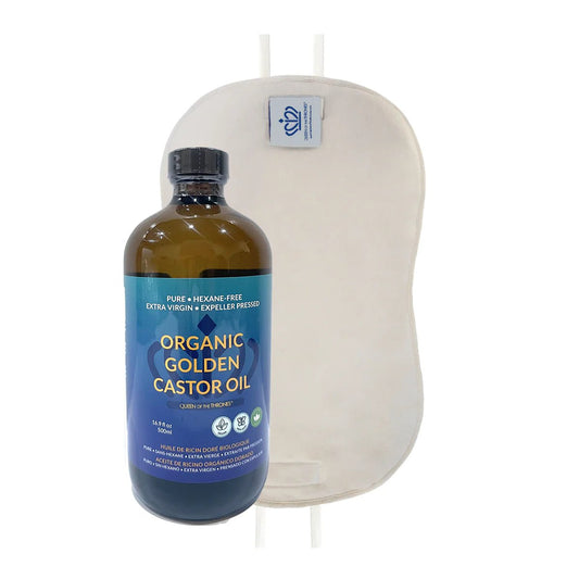 Original Organic Pelvic Castor Oil Pack Kit