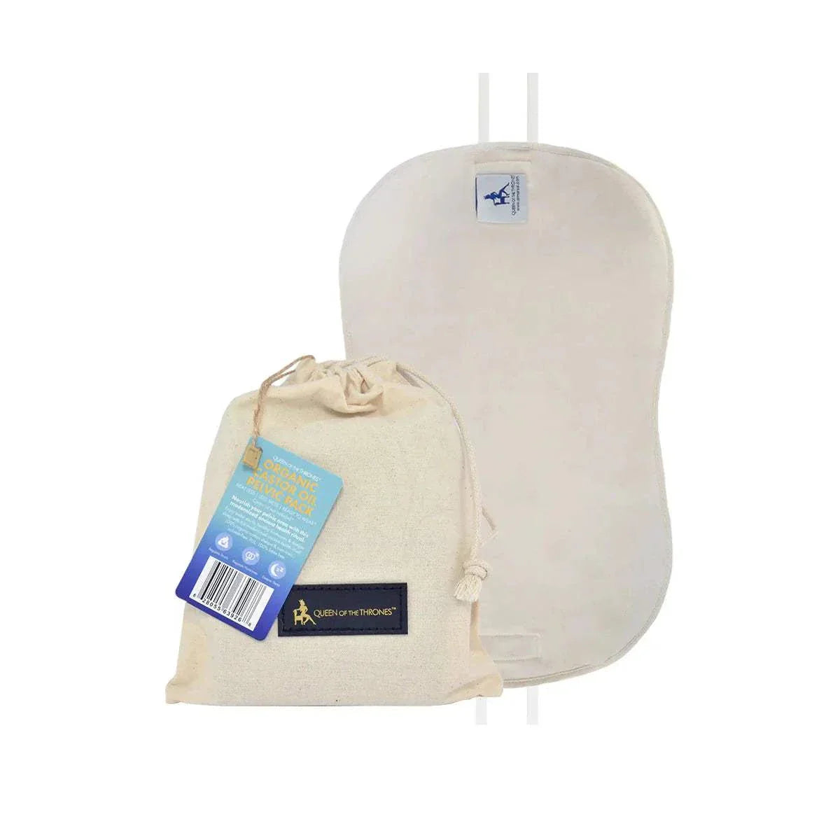 Original Organic Pelvic Castor Oil Pack for pelvic wellness and hormone balance.