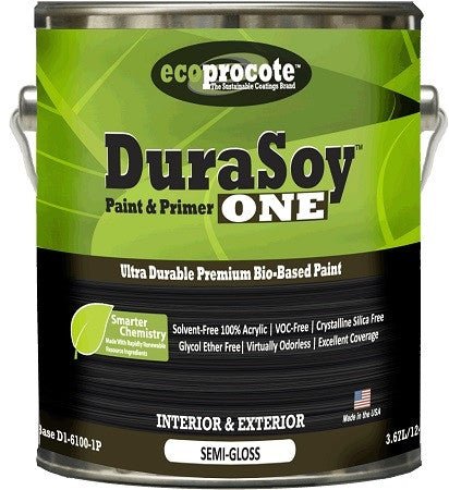 DuraSoy Interior/Exterior Paint & Primer Semi-Gloss Sheen Gallon