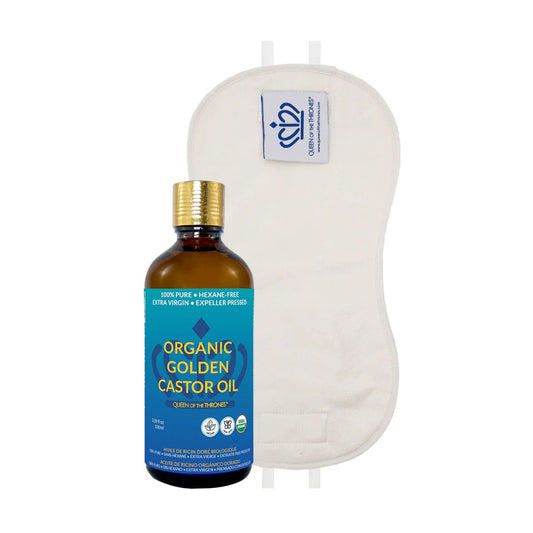 Original Organic Castor Oil Pack for Kids Kit