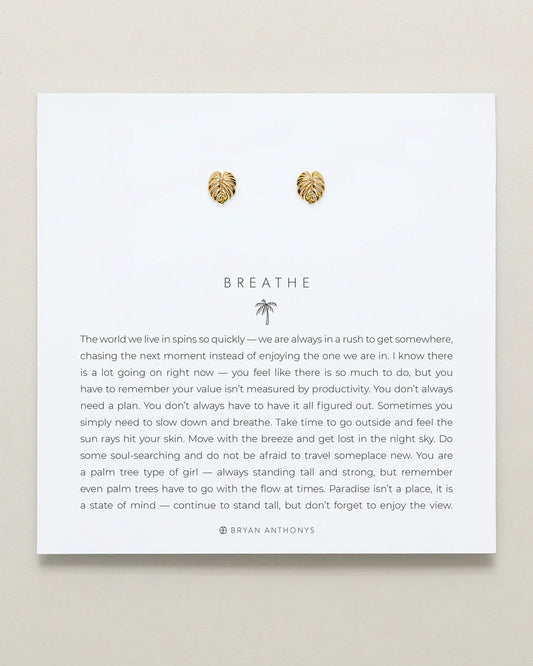 BREATHE STUD EARRINGS