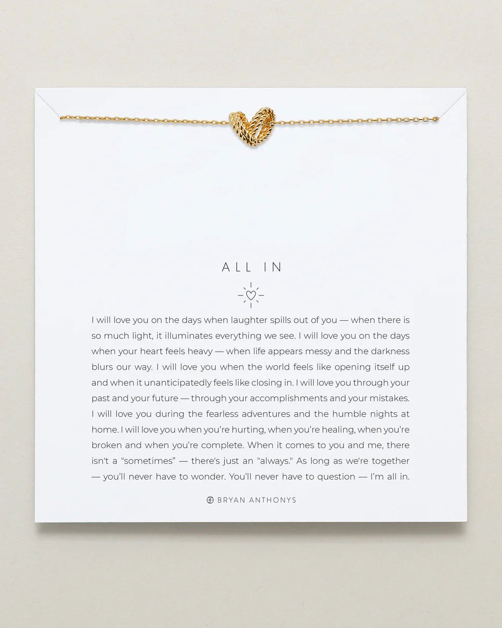 ALL IN NECKLACE