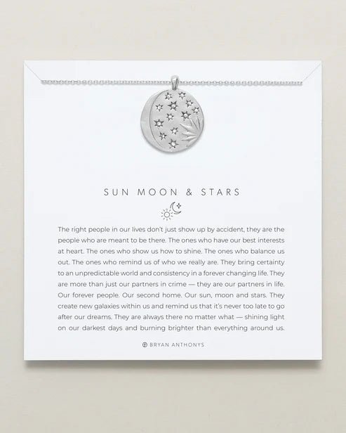 SUN MOON & STARS NECKLACE