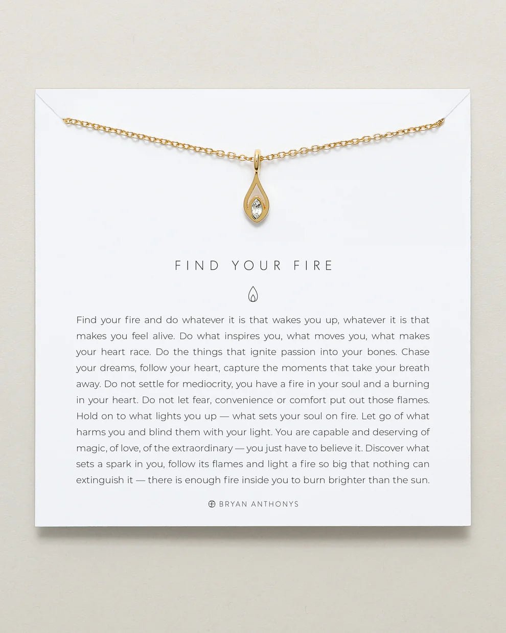 FIND YOUR FIRE NECKLACE