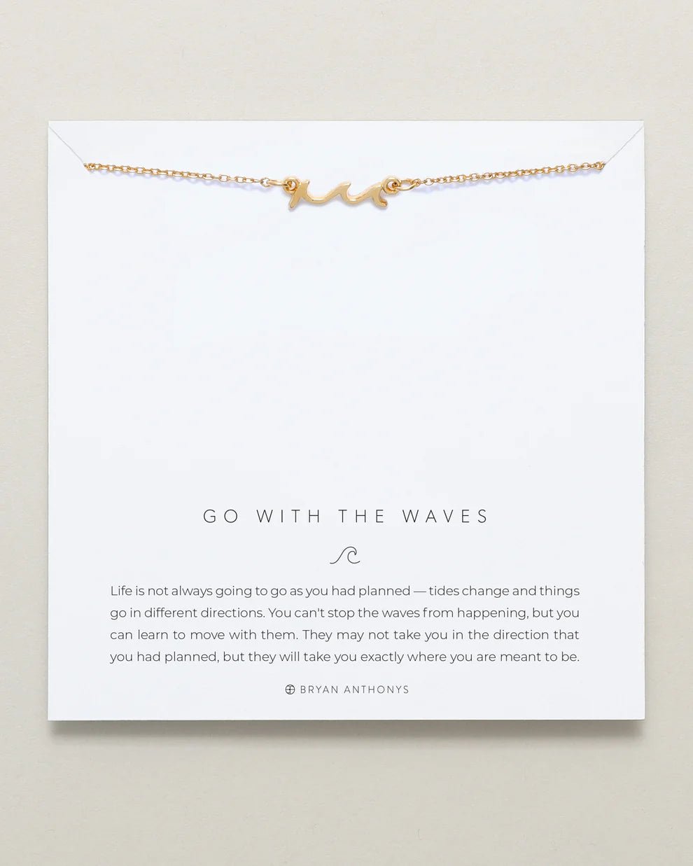 GO WITH THE WAVES NECKLACE