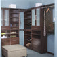 Espresso Closet Cabinets