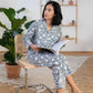 Soft Organic Cotton Pajamas Smokey Blue