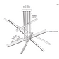 Pix Sticks Tie Stix Metal Suspension with Power