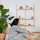 Soft Organic Cotton Pajamas Smokey Blue