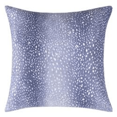 Carmila Global Bazaar Blue Feather Down Decorative Pillow - 18x18