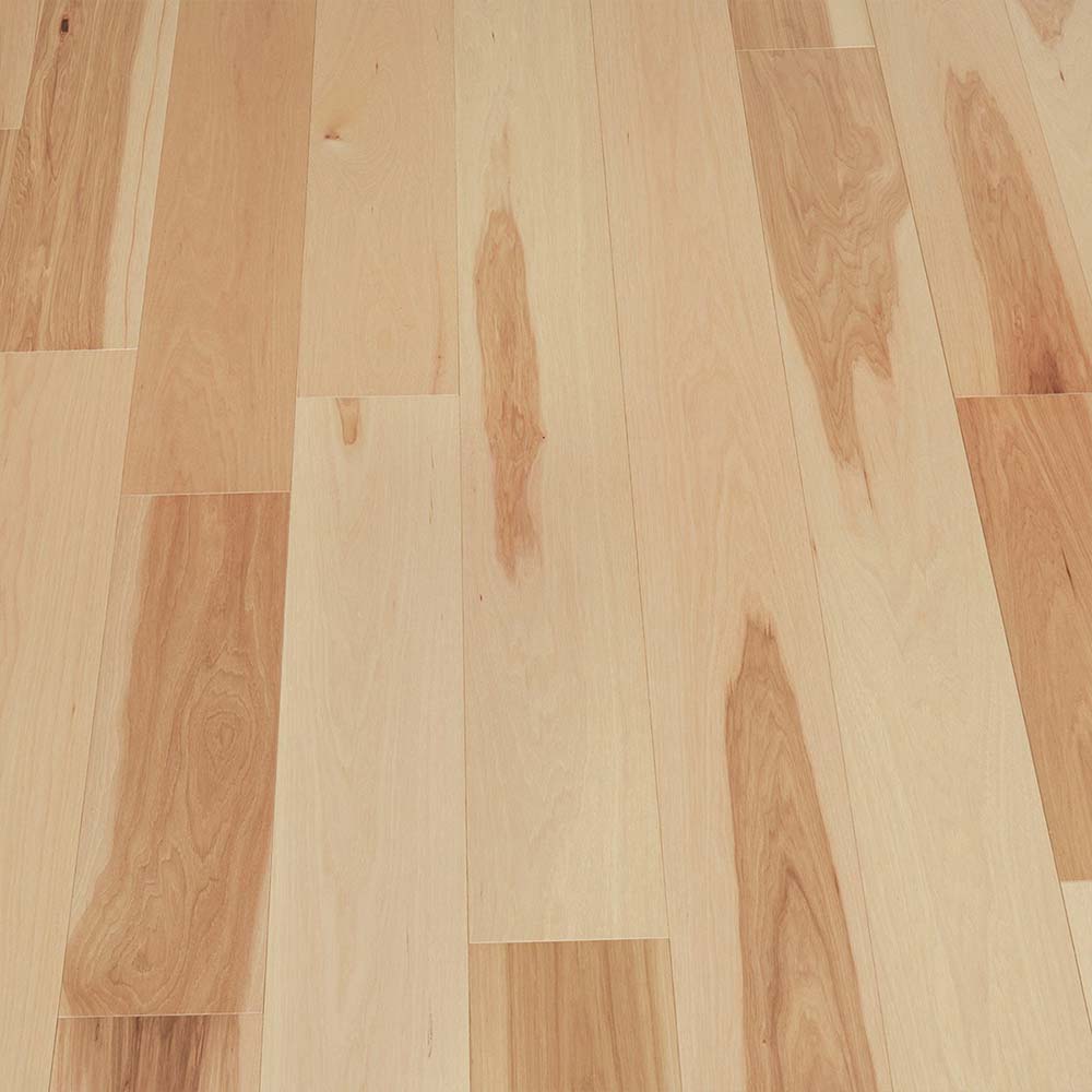 7.5" WIRE BRUSHED TETON HICKORY WOOD FLOORING