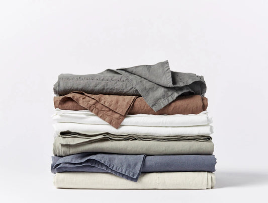 Organic Relaxed Linen Sheets