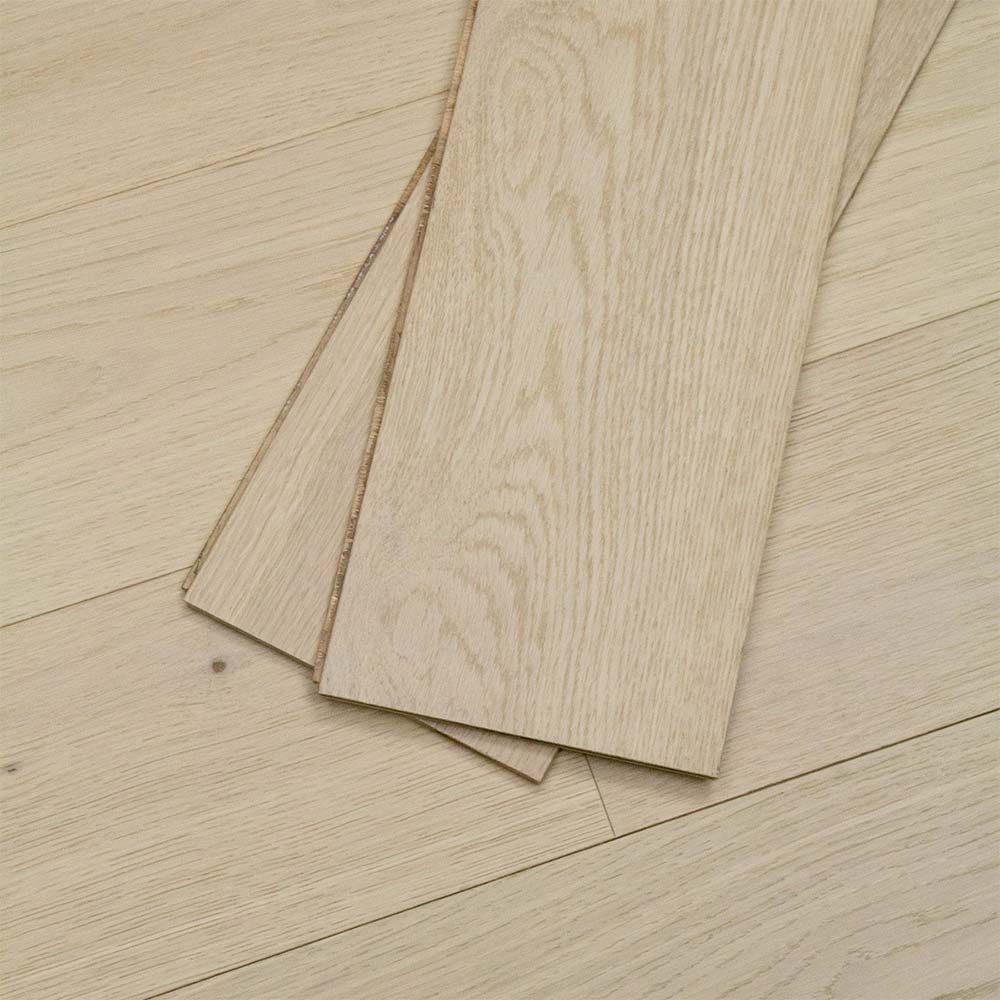 7.5" WIRE BRUSHED ST. MORITZ WHITE OAK WOOD FLOORING
