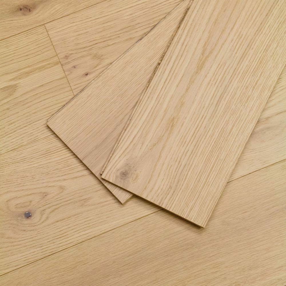 7.5" WIRE BRUSHED TAOS WHITE OAK WOOD FLOORING