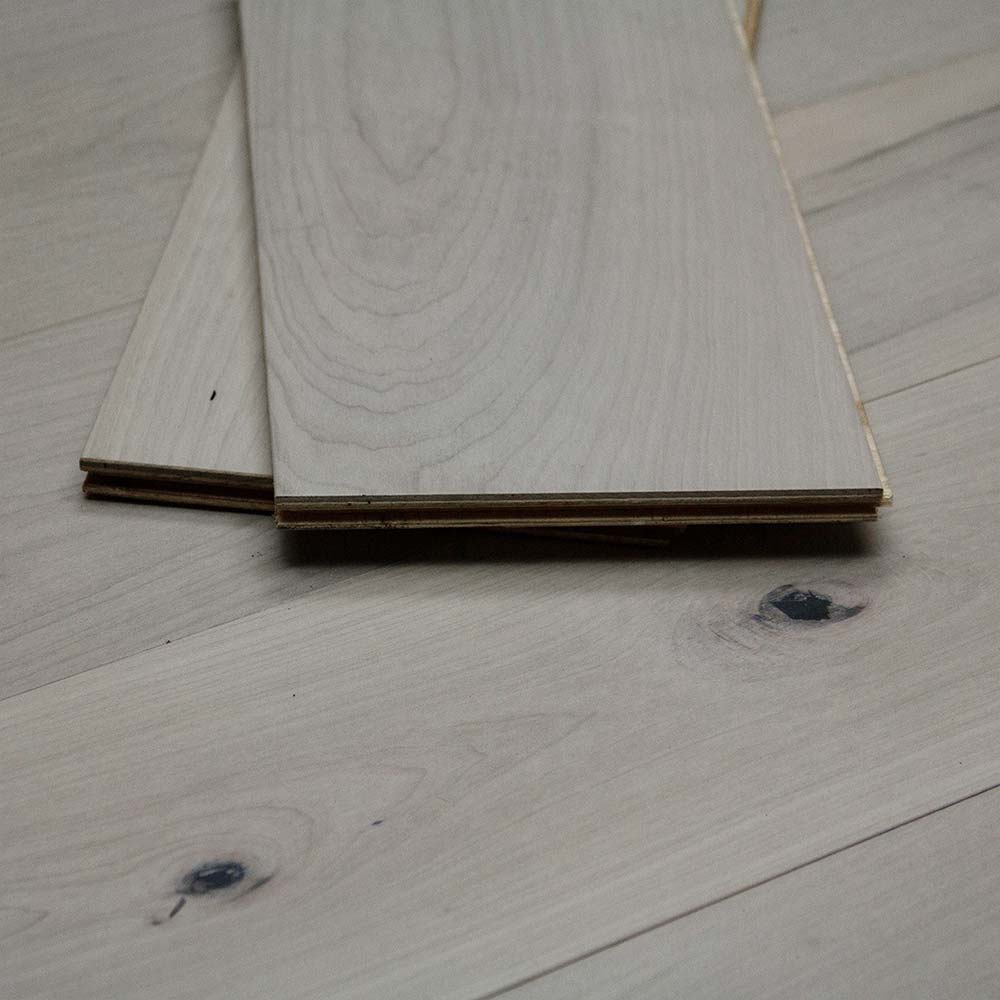 7.5" SMOOTH VALENCIA MAPLE WOOD FLOORING
