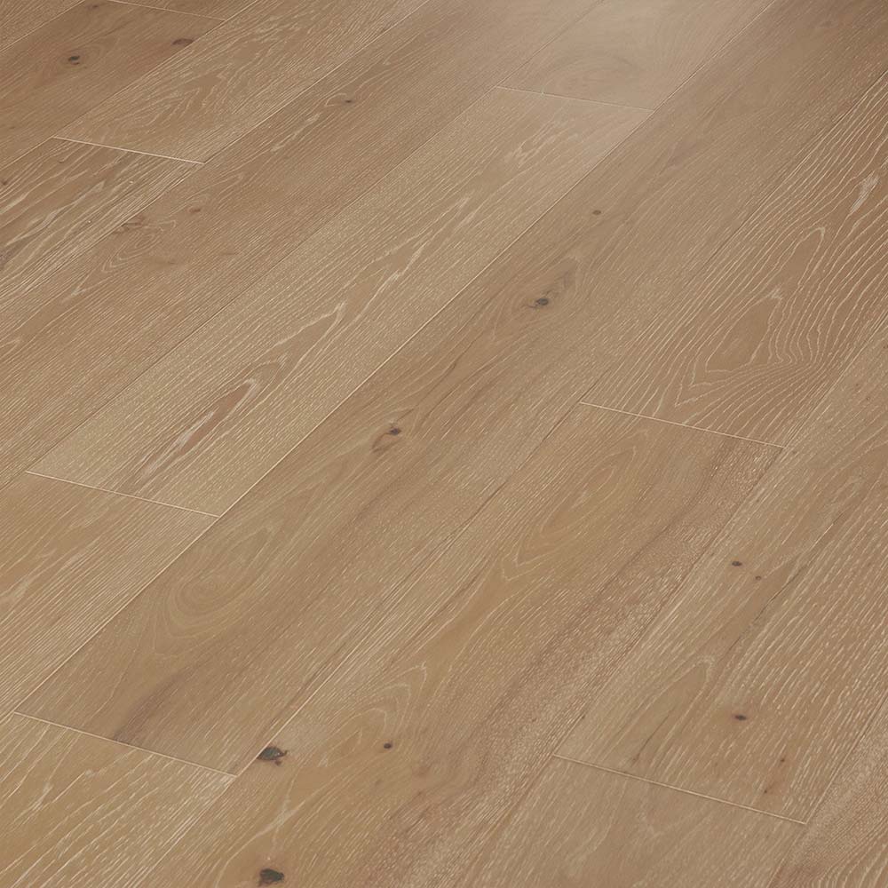 7.5" WIRE BRUSHED ZION HICKORY WOOD FLOORING