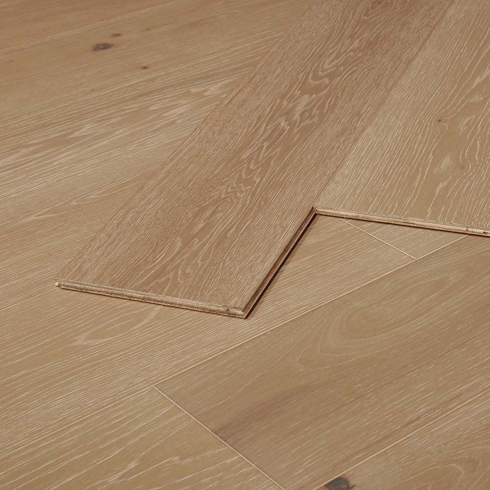 7.5" WIRE BRUSHED ZION HICKORY WOOD FLOORING